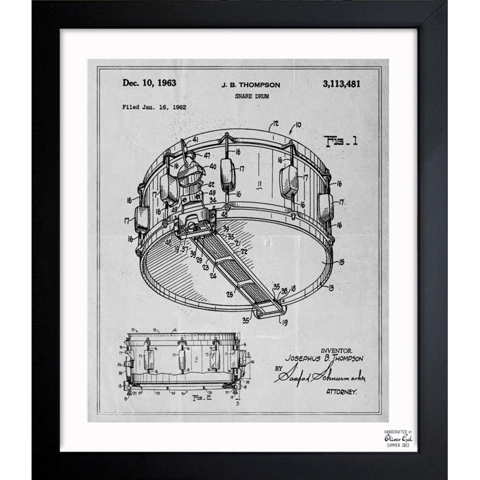 East Urban Home Gerahmtes Poster Kleine Trommel 1962 | Wayfair.de